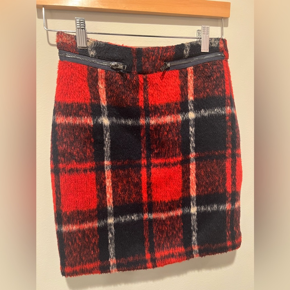 ASOS plaid skirt